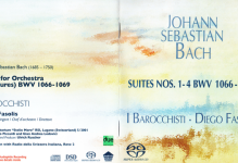 [古典音乐]J.S Bach - Suites Nos. 1-4 Diego Fasolis - I Barocchisti. (ARTS.2006)