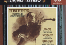 [古典音乐]巴哈、莫札特、布拉姆斯 - 双重协奏曲集 海飞滋（小提琴） 1956, 1960, 1961  DSD DFF