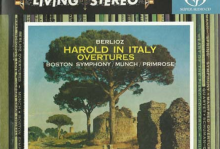 [古典音乐]白辽士 - 哈洛德在意大利、罗马狂欢节序曲 孟许（指挥）波士顿交响乐团 1958,1959  DSD DFF